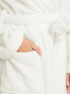 M&Co Peignoir en coton au toucher châle Online