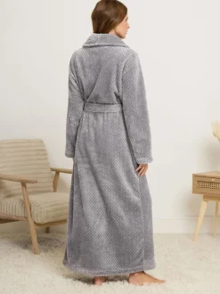 M&Co Peignoir en nid d’abeille châle