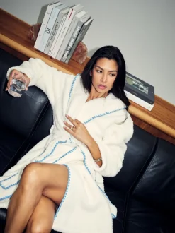 Never Fully Dressed Peignoir en polaire imitation peau de mouton