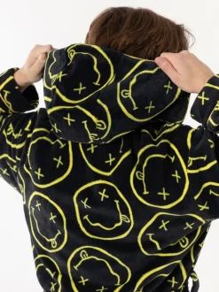 Vanilla Underground Peignoir Nirvana à capuche New