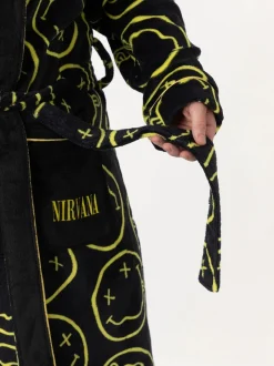 Vanilla Underground Peignoir Nirvana à capuche New