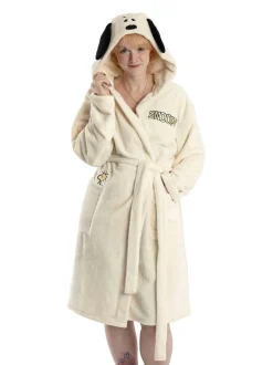 Vanilla Underground Peignoir Peanuts Snoopy à capuche