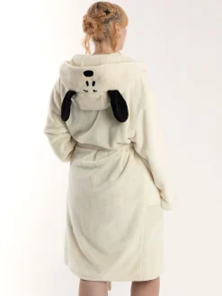 Vanilla Underground Peignoir Peanuts Snoopy à capuche