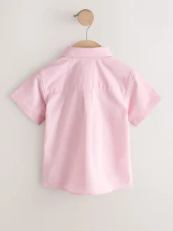 Next Personnage à Rayure Rose - Chemise Oxford à manches longues (3mths-7yrs) Clearance