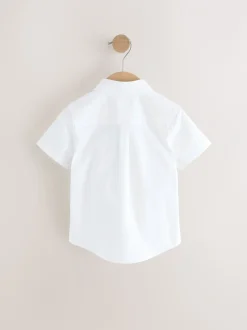 Next Personnage blanc - Chemise Oxford à manches longues (3mths-7yrs)
