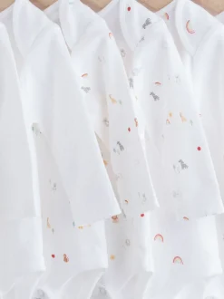 Next Personnage blanc - Manches longues 100% Coton Bébé Body Hot