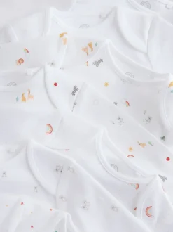 Next Personnage blanc - Manches longues 100% Coton Bébé Body Hot