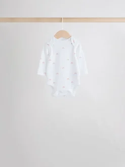 Next Personnage blanc - Manches longues 100% Coton Bébé Body Hot