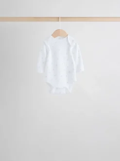 Next Personnage blanc - Manches longues 100% Coton Bébé Body Hot