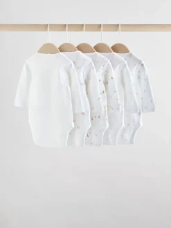 Next Personnage blanc - Manches longues 100% Coton Bébé Body