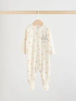 Next Personnage de Pâques jaune - 3 Pack Baby Sleepsuits (0mths-2yrs) Clearance