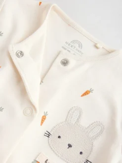 Next Personnage de Pâques jaune - 3 Pack Baby Sleepsuits (0mths-2yrs) Clearance