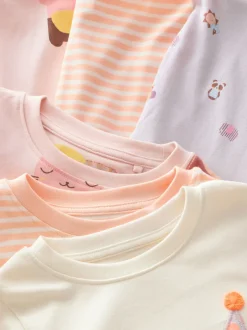 Next - Lot de 3 pyjamas Snuggle à manches longues (9mois-12ans) Personnage pastel Clearance