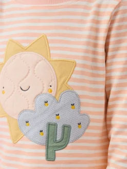 Next - Lot de 3 pyjamas Snuggle à manches longues (9mois-12ans) Personnage pastel Clearance