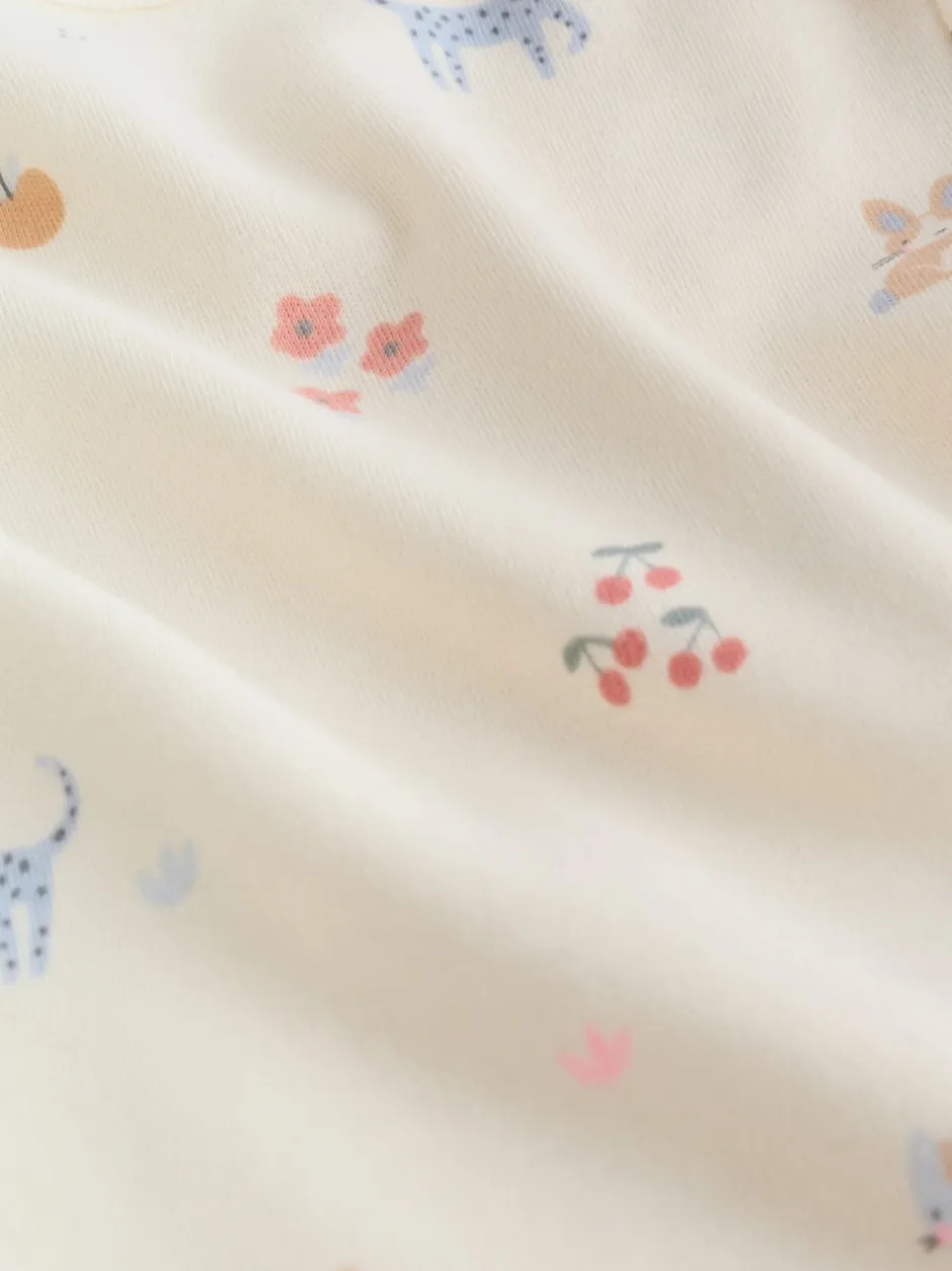 Next Personnage pastel multicolore - Lot de 7 bodies bébé à manches courtes New