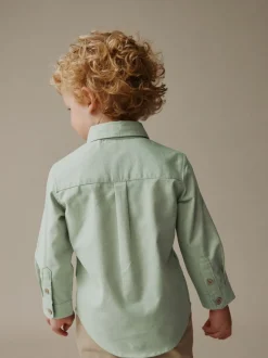 Next - Chemise Oxford à manches longues (3mths-7yrs) Personnage vert Best