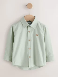 Next - Chemise Oxford à manches longues (3mths-7yrs) Personnage vert Best