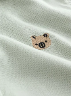 Next - Chemise Oxford à manches longues (3mths-7yrs) Personnage vert Best