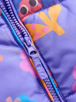 Next personnage Violet - Combinaison de neige Résistant à la douche Faux Fur Trim (3mths-7yrs) Hot