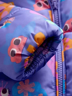 Next personnage Violet - Combinaison de neige Résistant à la douche Faux Fur Trim (3mths-7yrs) Hot