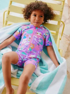 Next - Maillot de bain Sunsafe (3mths-10yrs) personnage Violet Outlet