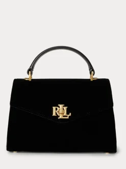 Lauren Ralph Lauren Petite sacoche Farrah en velours Clearance