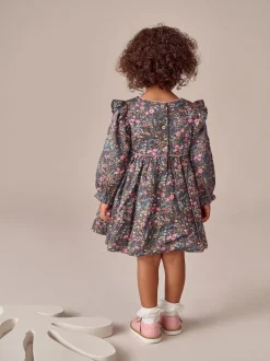Next Petites fleurs multicolores - Robe à manches longues à volants (3mois8ans) Hot