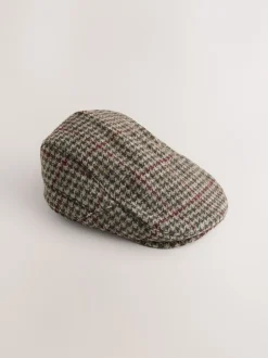 Next Pied-de-poule marron - Casquette plate (1-16 ans) Online