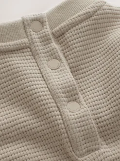 Baker by Ted Baker Pierre - Barboteuse texturée à manches longues Discount