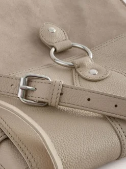 Next - Besace Sac de poche en cuir Pierre Outlet