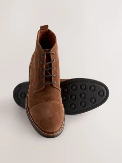 Next Pierre - Bottes en cuir à bout renforcé Hot