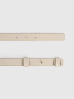 Reiss Pierre - Ceinture Hayley en cuir à charnières carrées Sale