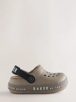 Baker by Ted Baker Pierre - Chaussons sabots doublés de peau de mouton Hot