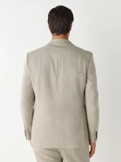 Next Pierre - Coupe ajustée Laine Blend Donegal Costume Veste Clearance