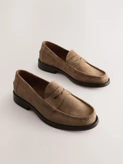 Next Pierre - Coupe classique - Mocassins en daim Clearance