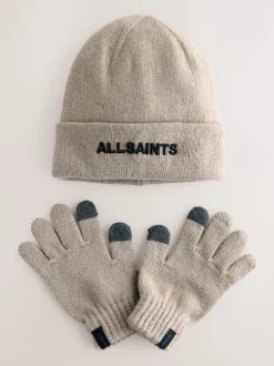 smALLSAINTS Pierre - Ensemble bonnet et gants logo Sale