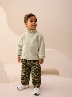 Next - Polaire unie à Col cheminée zippée Polaire (3mois-7ans) Pierre Discount