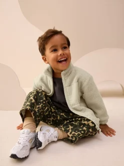 Next - Polaire unie à Col cheminée zippée Polaire (3mois-7ans) Pierre Discount