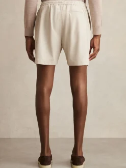 Reiss Pierre - Short texturé Newmark à cordon de serrage Discount
