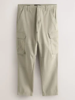 Next - Slim Fit (Slim Fit) - Pantalon cargo stretch en coton Pierre