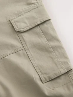Next - Slim Fit (Slim Fit) - Pantalon cargo stretch en coton Pierre