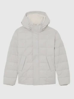 Reiss Pierre - Veste Klasse à capuche doublée de polaire Hot