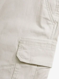 Next - Slim Fit (Slim Fit) - Pantalon cargo stretch en coton Pierre légère Hot