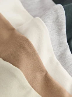 Next Pierre/Fauve/gris - Lot de 5 joggings (3mois-7ans) Clearance