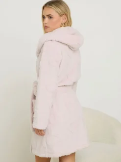 PixieGirl Petite Peignoir court à capuche Hot