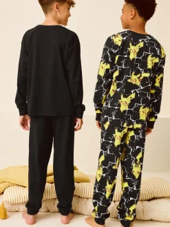 Next Pokémon Jaune/Noir - Lot de 2 pyjamas à manches longues (4-16ans) Hot