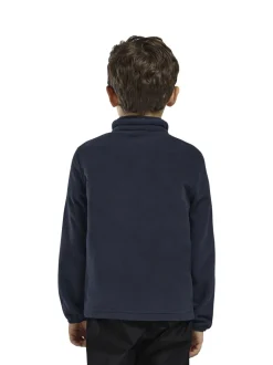 Jack Wolfskin Polaire Taunus Bleu à demi-fermeture éclair Discount