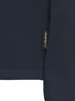 Jack Wolfskin Polaire Taunus Bleu à demi-fermeture éclair Discount