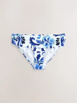 Next - Bas de bikini Porcelaine blanc/bleu Online