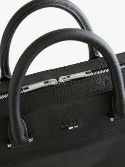 BOSS Porte-documents en similicuir grainé Best